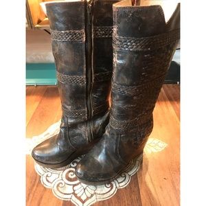 Bed Stu wedge boots